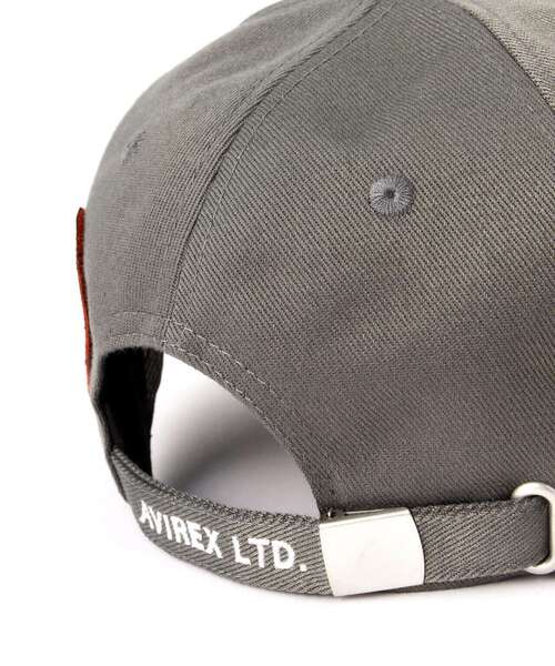 AVIREX（アヴィレックス）の「AIR NATIONALＮ GUARD CAP / エアナショナルガード キャップ / AVIREX / アヴィレックス（キャップ・メンズ・ネイビー/ブラック/グレー・F）」の10枚目の写真