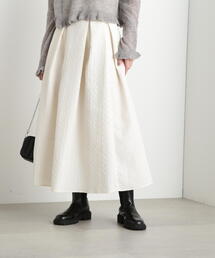 N.（N. Natural Beauty Basic） | ◆タックボリュームスカート(スカート)