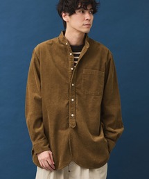 CRAFT STANDARD BOUTIQUE | コーデュロイバンドカラーシャツ(シャツ/ブラウス)