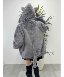 PHILLY | 【PHILLY】キャットフェイクファーブルゾン【ネコ耳】(ブルゾン)