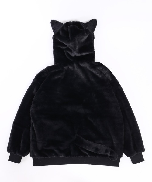 PHILLY（フィリー）の「【大人気★再販】キャットフェイクファーブルゾン（ブルゾン・レディース・ホワイト/ブルー/ブラック/グレー・FREE）」の12枚目の写真