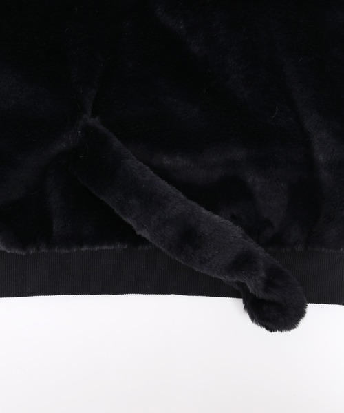 PHILLY（フィリー）の「【大人気★再販】キャットフェイクファーブルゾン（ブルゾン・レディース・ホワイト/ブルー/ブラック/グレー・FREE）」の10枚目の写真