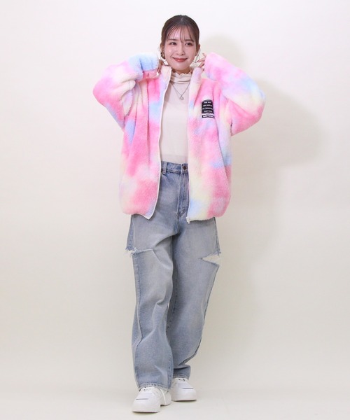 親子お揃い ボアアウター 8887A（ダウンジャケット/コート）｜BABYDOLL