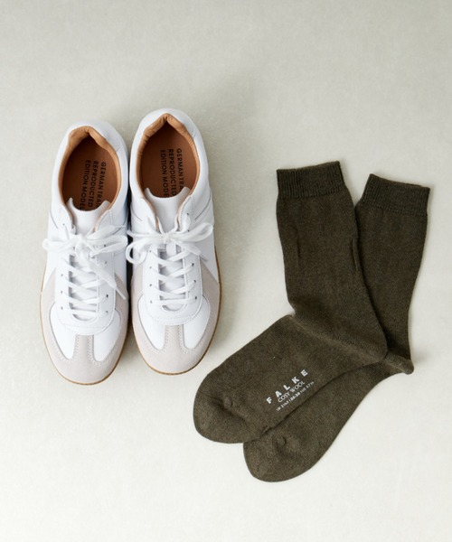 FALKE（ファルケ）の「[FALKE/ファルケ] COSY WOOL カシミヤ混ショートソックス（ソックス/靴下・レディース・ブルー/マスタード/オリーブ/グレー/オフホワイト/ピンク・22-24cm）」の21枚目の写真