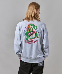 TES DRAGON EMB CREW NECK BIG SWEAT / クルーネックスウェット