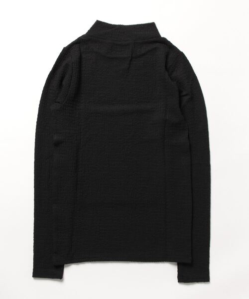 and it_(アンドイット)の「カットシャーリングハイネック長袖Tシャツ(Tシャツ/カットソー・レディース・ブラック/アイボリー・M)」の18枚目の写真