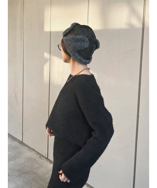 セール】《cream select》シャギーニットセットアップ / シャギー