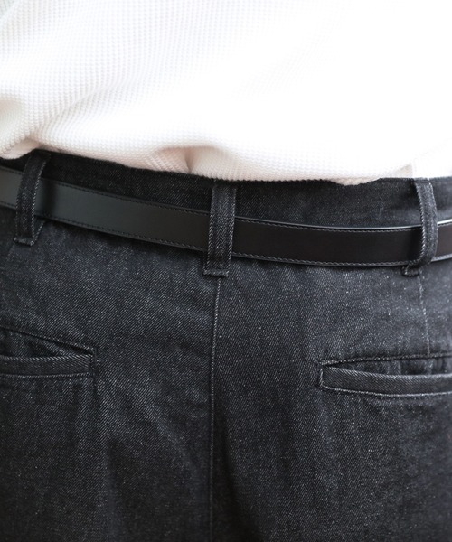 ８(eight)（エイト）の「25mmウエスタンベルト（ベルト・メンズ・ブラック/ダークブラウン・FREE）」の4枚目の写真