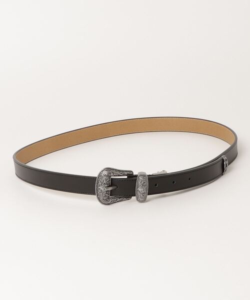 ８(eight)（エイト）の「25mmウエスタンベルト（ベルト・メンズ・ブラック/ダークブラウン・FREE）」の17枚目の写真