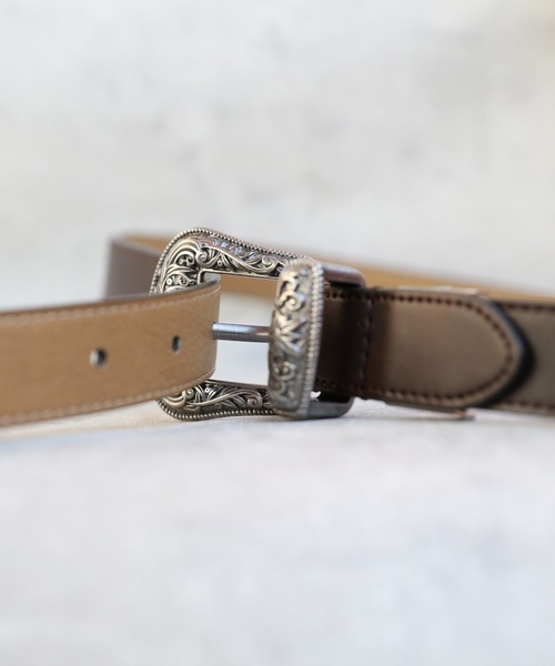 ８(eight)（エイト）の「25mmウエスタンベルト（ベルト・メンズ・ブラック/ダークブラウン・FREE）」の22枚目の写真