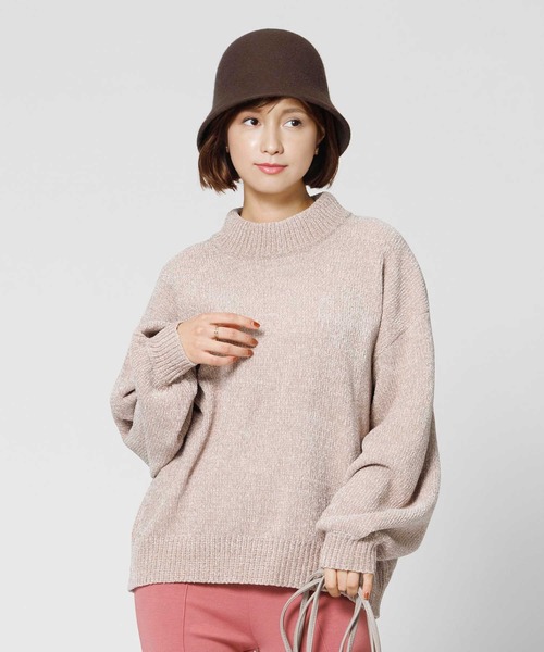セオリーリュクス 23AW MOULINE MANON モックネックニット セオリーリュクス 23AW MOULINE MANON モックネックニット レディース