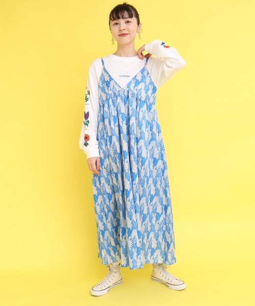 didizizi（ディディジジ）の「うさぎプリントキャミOP（ワンピース