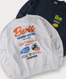 BEN DAVIS（ベンデイビス）の「【BENDAVIS／ベンデイビス】 BEN ADVERTISEMENT SW/バックデザイン/ビッグシルエット（スウェット・メンズ）」