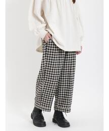 Samansa Mos2 | センタープレスロールアップパンツ(その他パンツ)