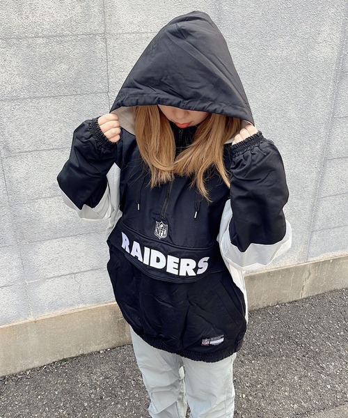 sevens(セブンズ)の「【sevens】切り替えアノラックパーカー(パーカー・レディース・グレー/ブルー/グリーン・FREE)」の2枚目の写真