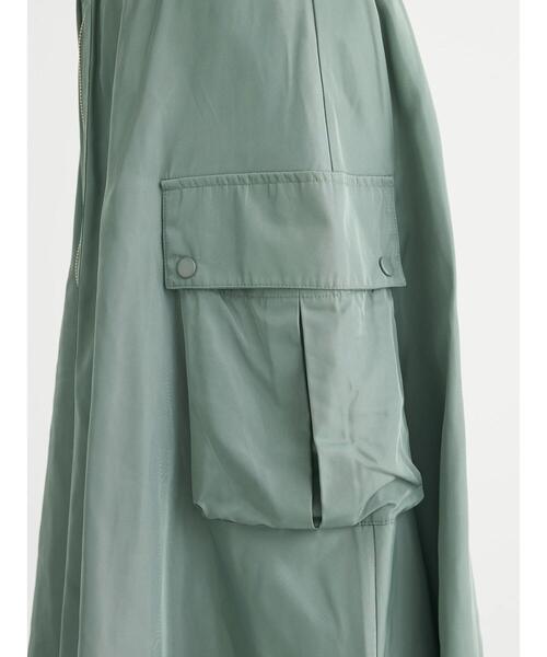 Sugar spoon（シュガースプーン）の「・SUGAR　SPOON　ミリタリーフレアスカート（スカート・レディース・アイボリー/ブラック/カーキ・FREE）」の12枚目の写真