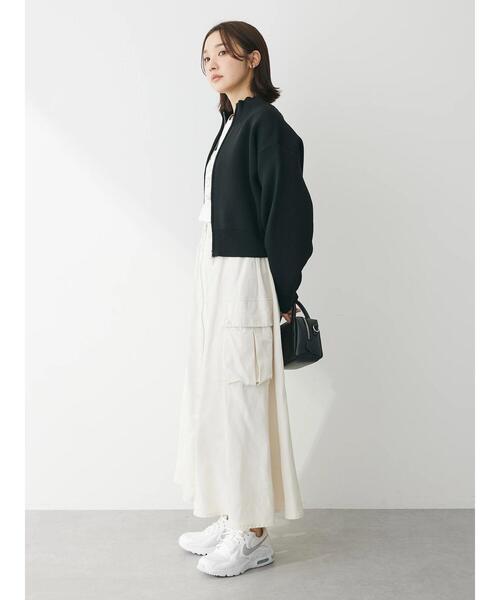 Sugar spoon（シュガースプーン）の「・SUGAR　SPOON　ミリタリーフレアスカート（スカート・レディース・アイボリー/ブラック/カーキ・FREE）」の7枚目の写真