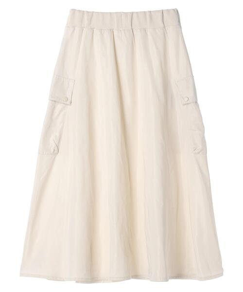 Sugar spoon（シュガースプーン）の「・SUGAR　SPOON　ミリタリーフレアスカート（スカート・レディース・アイボリー/ブラック/カーキ・FREE）」の13枚目の写真