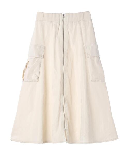 Sugar spoon（シュガースプーン）の「・SUGAR　SPOON　ミリタリーフレアスカート（スカート・レディース・アイボリー/ブラック/カーキ・FREE）」の21枚目の写真