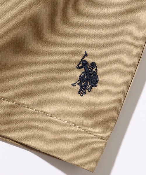 U.S. POLO ASSN.（ユーエスポロアッスン）の「【U.S. POLO ASSN./ユーエスポロアッスン】 ダブルホースマン刺繍 TCツイル イージーショートパンツ（その他パンツ・メンズ・ブラック/ダークグリーン/ベージュ/ネイビー・LL/L/M）」の18枚目の写真