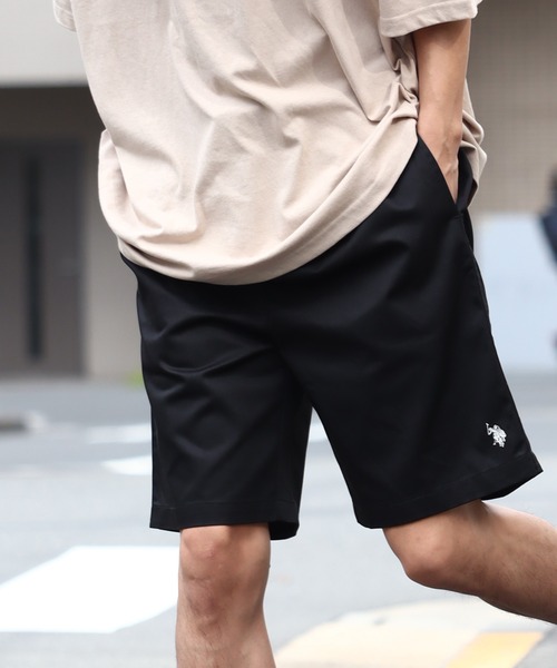 U.S. POLO ASSN.（ユーエスポロアッスン）の「【U.S. POLO ASSN./ユーエスポロアッスン】 ダブルホースマン刺繍 TCツイル イージーショートパンツ（その他パンツ・メンズ・ブラック/ダークグリーン/ベージュ/ネイビー・LL/L/M）」の20枚目の写真