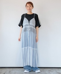 LAKOLE | チュールキャミワンピース / 102233(ワンピース)