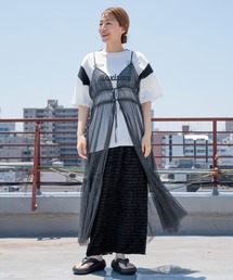 LAKOLE | チュールキャミワンピース / 102233(ワンピース)