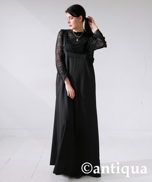 antiqua(アンティカ)の「シャーリングシアートップス(Tシャツ/カットソー・レディース・ブラック/ブラウン系その他/ホワイト/グリーン・FREE)」の22枚目の写真