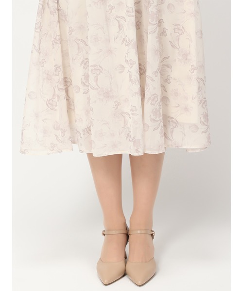 MISCH MASCH(ミッシュマッシュ)の「フラワーニットドッキングワンピース/MM417406(ワンピース・レディース・ブルー/ベージュ・S/M)」の3枚目の写真