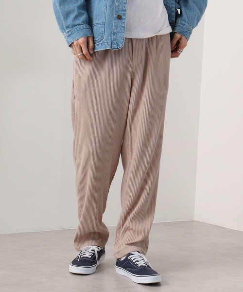 EVOLUTION（エボリューション）の「Pleated mode easy pants / プリーツイージーパンツ unisex（その他パンツ・メンズ・ベージュ/ブラウン/ブラック/アイボリー・XL/M/L）」の14枚目の写真