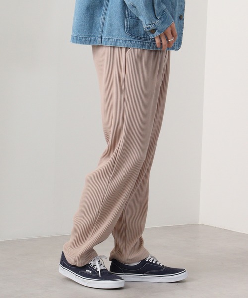 EVOLUTION（エボリューション）の「Pleated mode easy pants / プリーツイージーパンツ unisex（その他パンツ・メンズ・ベージュ/ブラウン/ブラック/アイボリー・XL/M/L）」の18枚目の写真