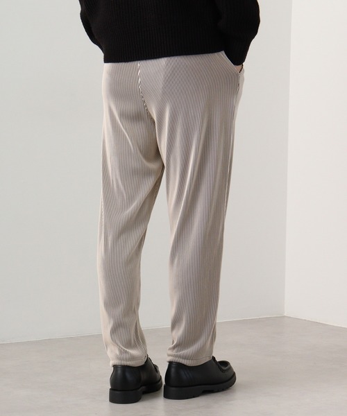 EVOLUTION（エボリューション）の「Pleated mode easy pants / プリーツイージーパンツ unisex（その他パンツ・メンズ・ベージュ/ブラウン/ブラック/アイボリー・XL/M/L）」の7枚目の写真