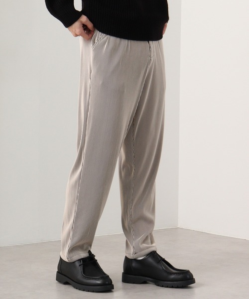 EVOLUTION（エボリューション）の「Pleated mode easy pants / プリーツイージーパンツ unisex（その他パンツ・メンズ・ベージュ/ブラウン/ブラック/アイボリー・XL/M/L）」の8枚目の写真