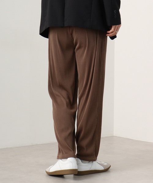 EVOLUTION（エボリューション）の「Pleated mode easy pants / プリーツイージーパンツ unisex（その他パンツ・メンズ・ベージュ/ブラウン/ブラック/アイボリー・XL/M/L）」の12枚目の写真
