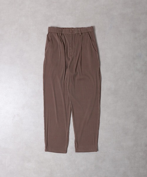 EVOLUTION（エボリューション）の「Pleated mode easy pants / プリーツイージーパンツ unisex（その他パンツ・メンズ・ベージュ/ブラウン/ブラック/アイボリー・XL/M/L）」の22枚目の写真
