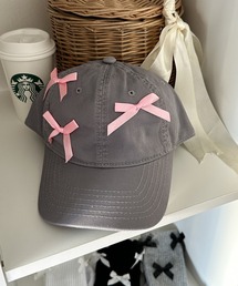 Silly（シリー）の「【トレンド感満載！】リボンキャップ（キャップ）」