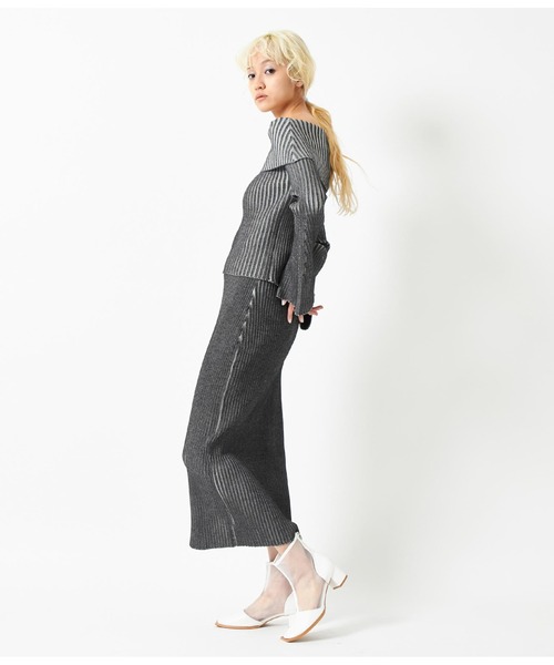 ANAP(アナップ)の「スクエアトゥメッシュブーツ(ブーツ・レディース・ブラック/ホワイト・L/S/M)」の6枚目の写真