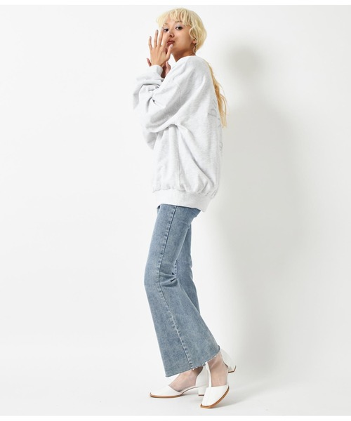 ANAP(アナップ)の「スクエアトゥメッシュブーツ(ブーツ・レディース・ブラック/ホワイト・L/S/M)」の9枚目の写真
