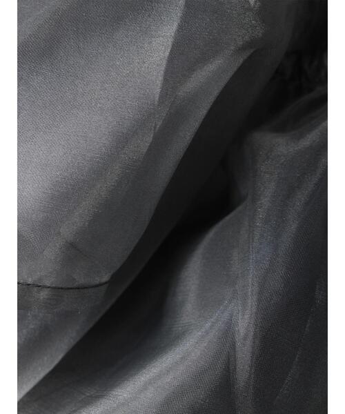 Green Parks(グリーンパークス)の「マルチway チュールベルト(ベルト・レディース・アイボリー/チャコールグレー・FREE)」の18枚目の写真