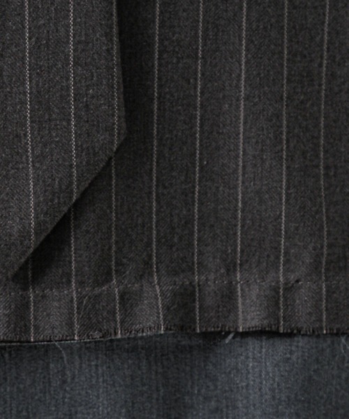 HARE（ハレ）の「ストライプキリカエネクタイシャツ(HARE)（シャツ/ブラウス・メンズ・ネイビー/グレー/ブラック・FREE）」の22枚目の写真
