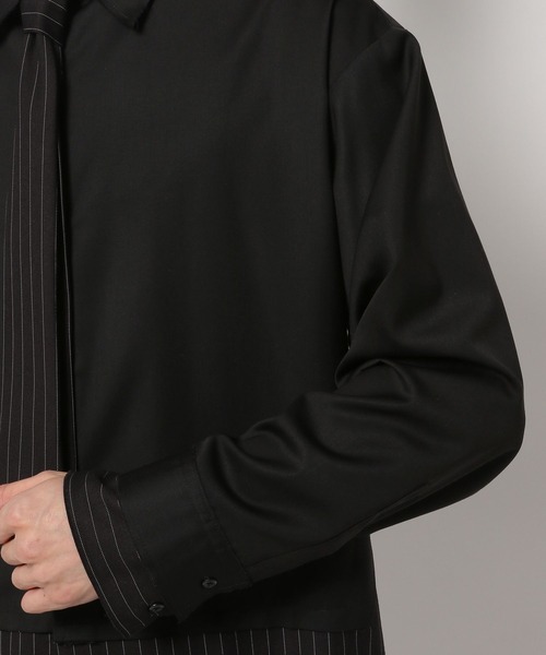 HARE（ハレ）の「ストライプキリカエネクタイシャツ(HARE)（シャツ/ブラウス・メンズ・ネイビー/グレー/ブラック・FREE）」の18枚目の写真