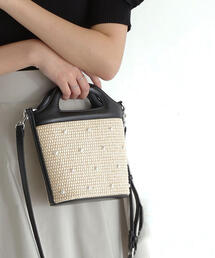 NATURAL BEAUTY BASIC | ◇【美人百花6月号掲載】パールドットショルダー(ショルダーバッグ)