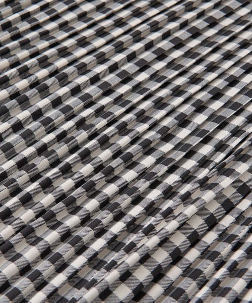 un dix cors（アンディコール）の「柄プリーツスカート（スカート・レディース・ブラック/ネイビー・FREE）」の12枚目の写真