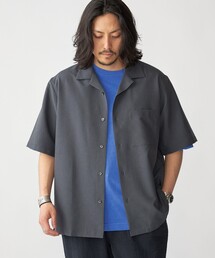 SHIPS: MADE IN JAPAN Reflax(R) ドライタッチ オープンカラー シャツ