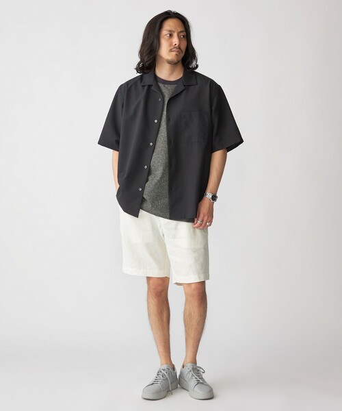 SHIPS(シップス)の「SHIPS: MADE IN JAPAN Reflax(R) ドライタッチ オープンカラー シャツ(シャツ/ブラウス・メンズ・レッド/ダークグレー/ライトグレー/ブラック/コバルトブルー・SMALL/MEDIUM/LARGE/X-LARGE)」の11枚目の写真