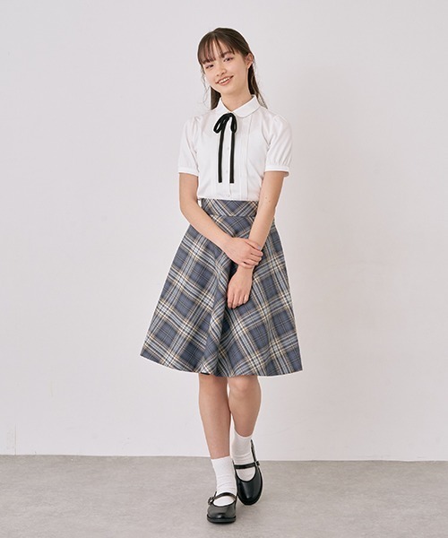 pom ponette junior（ポンポネットジュニア）の「フレアスカート  