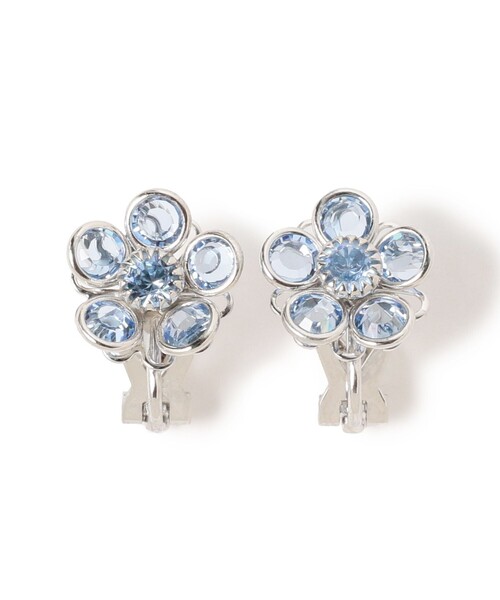 Ray BEAMS（レイビームス）の「Ray BEAMS / デッドストック フラワー イヤリング（イヤリング・レディース・サックスブルー/ピンク・ONE SIZE）」の2枚目の写真