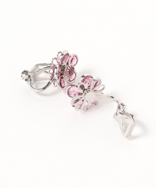 Ray BEAMS（レイビームス）の「Ray BEAMS / デッドストック フラワー イヤリング（イヤリング・レディース・サックスブルー/ピンク・ONE SIZE）」の3枚目の写真