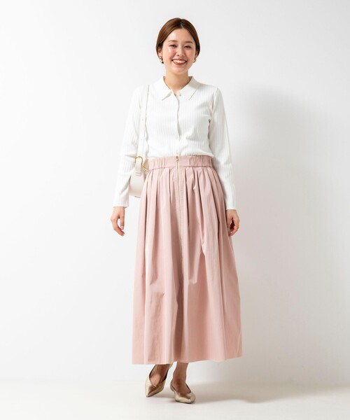 CHRISTIAN VILLA（クリスチャンヴィラ）の「【CHRISTIAN VILLA/クリスチャンヴィラ】ハーフムーンワンハンドルショルダーバッグ（ショルダーバッグ・レディース・ベージュ/ホワイト・FREE）」の8枚目の写真