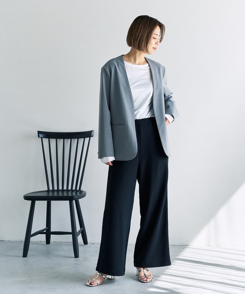 LE TALON（ルタロン）の「5cmダブルTストラップサンダル（サンダル・レディース・ベージュ/ラベンダー/ブラック系その他/シルバー・X-SMALL/SMALL/MEDIUM/LARGE/X-LARGE）」の20枚目の写真